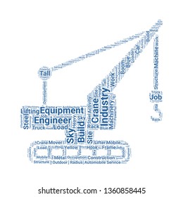 crane word cloud. tag cloud about crane.