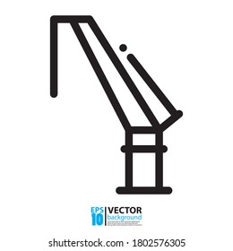 Icono de gránulos diseño de vectores, máquinas de granjas y edificios, vehículos de construcción aislados en blanco. Ilustración vectorial Eps 10.