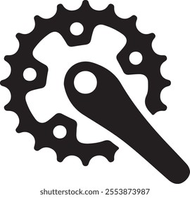 Cranksets come in various designs, such as "double" (two chainrings) or "triple" (three chainrings), offering different gear options to suit various riding styles. The materials used in cranksets also