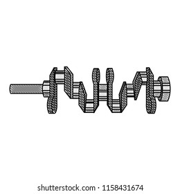 crankshaft engine piece icon