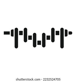 Crankshaft icon simple vector. Car piston. Motor machine