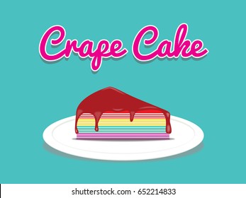Crape cake