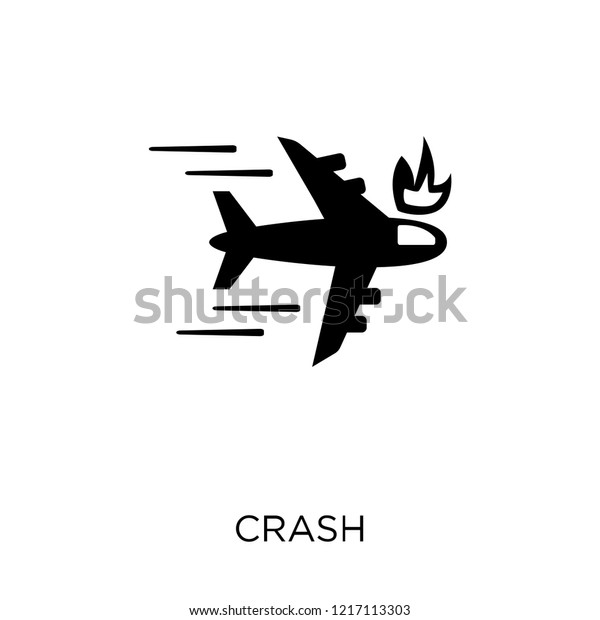 Crash icon. Crash symbol design from\
Insurance collection.