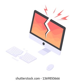 crash i mac illustration
