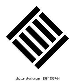 crate icon isolated sign symbol vector illustration - high quality black style vector icons
