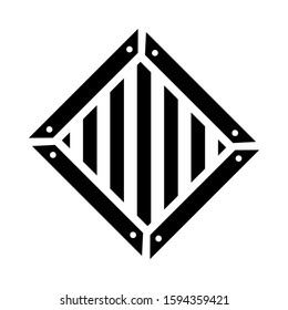 crate icon isolated sign symbol vector illustration - high quality black style vector icons
