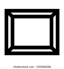 crate icon isolated sign symbol vector illustration - high quality black style vector icons
