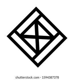 crate icon isolated sign symbol vector illustration - high quality black style vector icons
