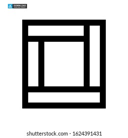 crate icon isolated sign symbol vector illustration - high quality black style vector icons
