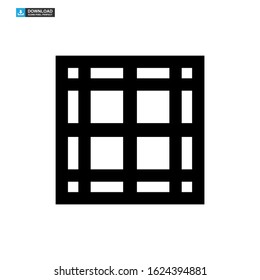 crate icon isolated sign symbol vector illustration - high quality black style vector icons
