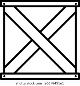 Vektorsymbolgrafik "Linie erstellen"