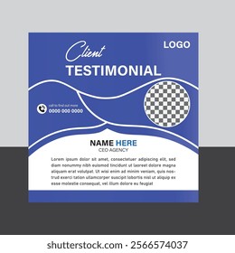 Crative Client Testimonial Design For Business