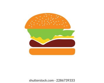 A crative food logo icon  victor and graphic design  illustration. 