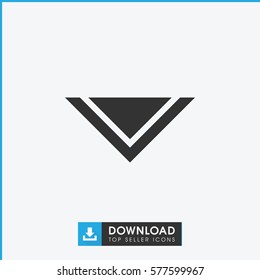 cravat icon illustration isolated vector sign symbol