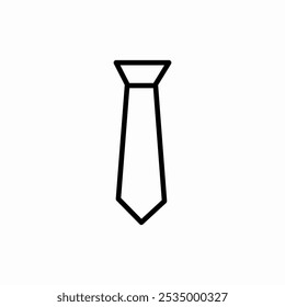 cravat necktie icon sign vector