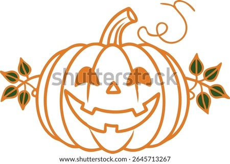 craved pumpkins with smiling face