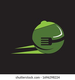Craving food icon and symbol vector template