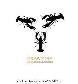Crawfish Icon.vector Illustration.