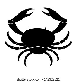 Crawfish Label Crawfish Silhouette Crayfish Icon Stock Vector (Royalty ...