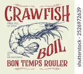 Crawfish tee design, Unisex Women