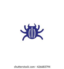 crawling beetle, icon