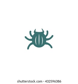 crawling beetle, icon