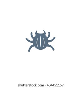 crawling beetle, icon