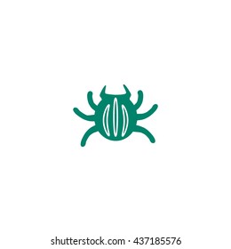 crawling beetle, icon