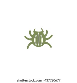 crawling beetle, icon