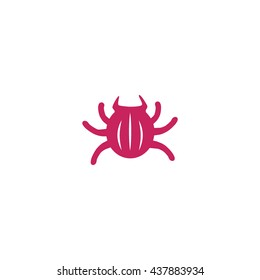 crawling beetle, icon