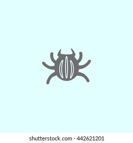 crawling beetle, icon