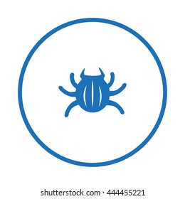 crawling beetle, icon
