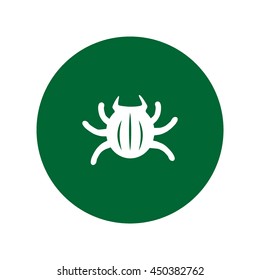 crawling beetle, icon