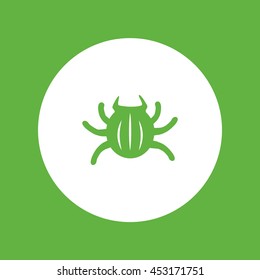 crawling beetle, icon