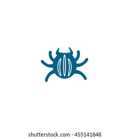crawling beetle, icon