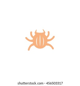 crawling beetle, icon