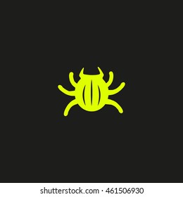 crawling beetle, icon
