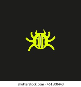 crawling beetle, icon