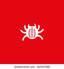 crawling beetle, icon