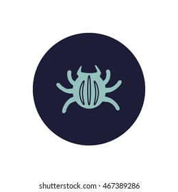 crawling beetle, icon