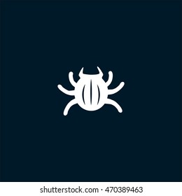 crawling beetle, icon