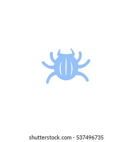 crawling beetle, icon