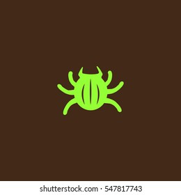 crawling beetle, icon