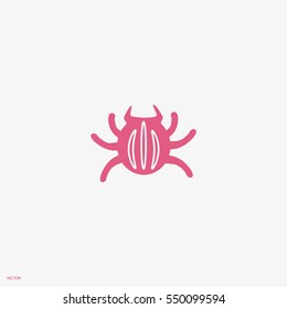 crawling beetle, icon