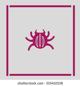 crawling beetle, icon