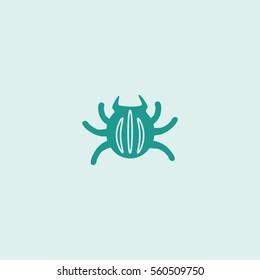 crawling beetle, icon