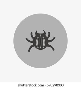 crawling beetle, icon