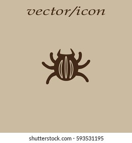 crawling beetle, icon