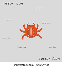 crawling beetle, icon