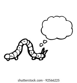 crawling caterpillar cartoon